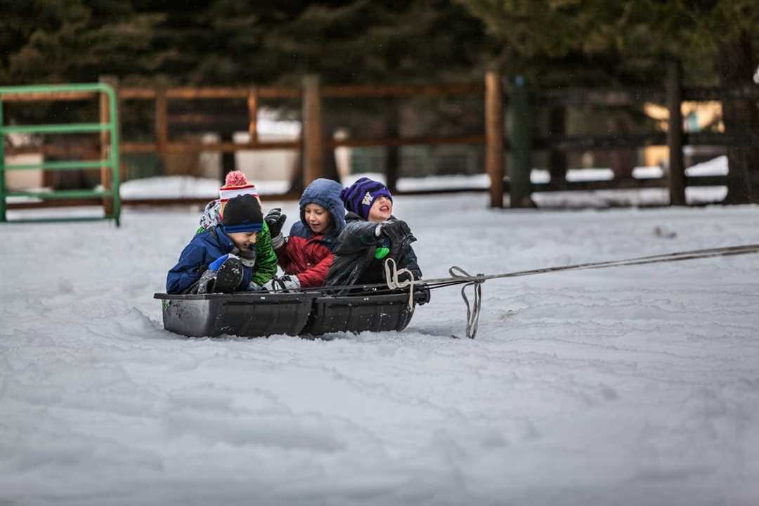 Где покататься на лыжах с детьми